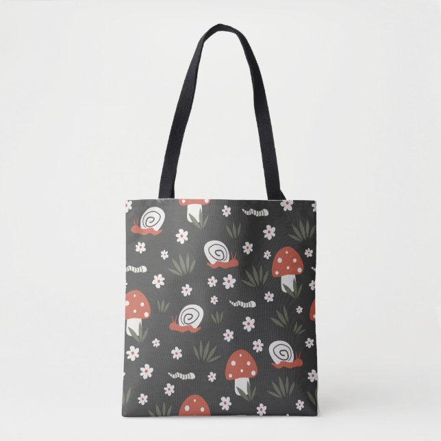 Bolsa Tote Floresta do Rastro de Caracol (Frente)