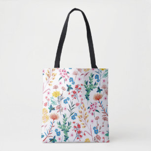 Bolsa Tote Floresta Elegante do Jardim de Sangue em desenhar