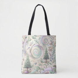 Bolsa Tote Floresta Encantada de Pastel: Uma Fantasia de Cott