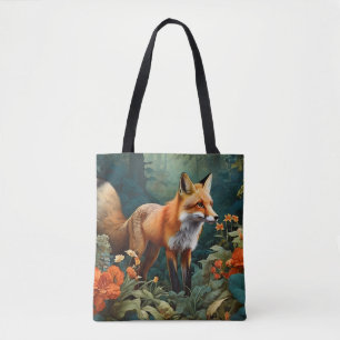Bolsa Tote Floresta Fox