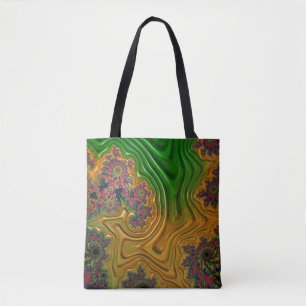 Bolsa Tote Floresta Fractal