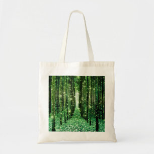 Bolsa Tote Floresta Mágica Verde Mistério