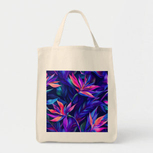 Bolsa Tote Floresta Tropical de Midnight