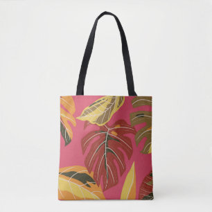 Bolsa Tote Floresta tropical. patente de ilustração da natu