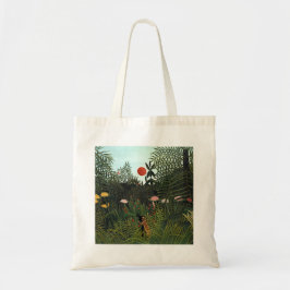 Bolsa Tote Floresta Virgem Bela de Henri Rousseau