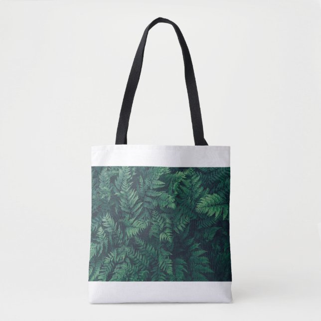 Bolsa Tote Florestas | Ferns De Madeira (Frente)