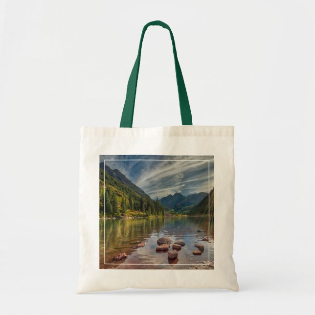 Bolsa Tote Florestas | Maroon Bells Colorado (Frente)