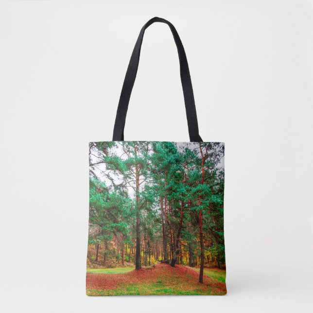 Bolsa Tote Florestas mistas do outono (Frente)
