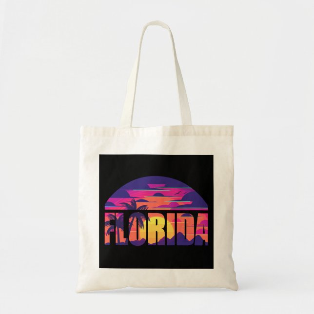 Bolsa Tote Florida Beach Waves (Frente)