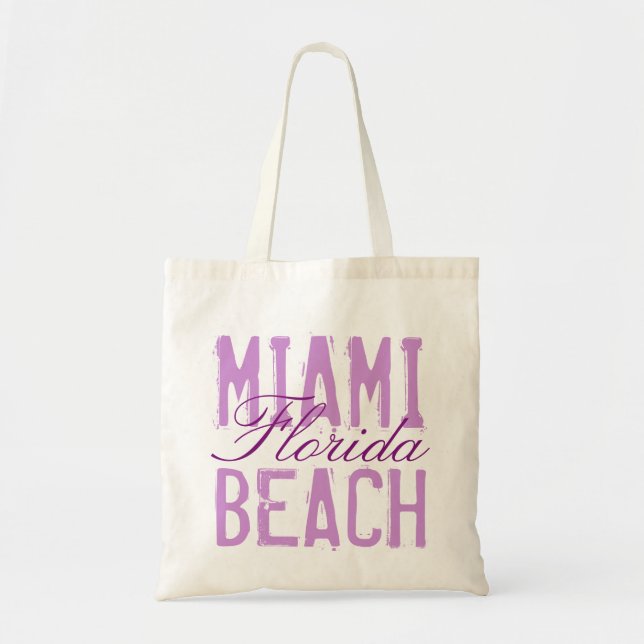 Bolsa Tote Flórida de Miami Beach (Frente)