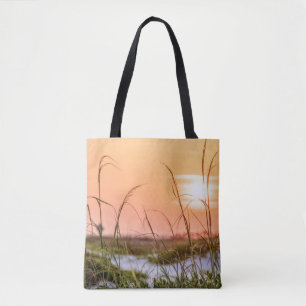 Bolsa Tote Florida Sea Oats Sunrise