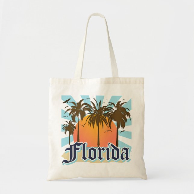 Bolsa Tote Florida sunshine state EUA (Frente)
