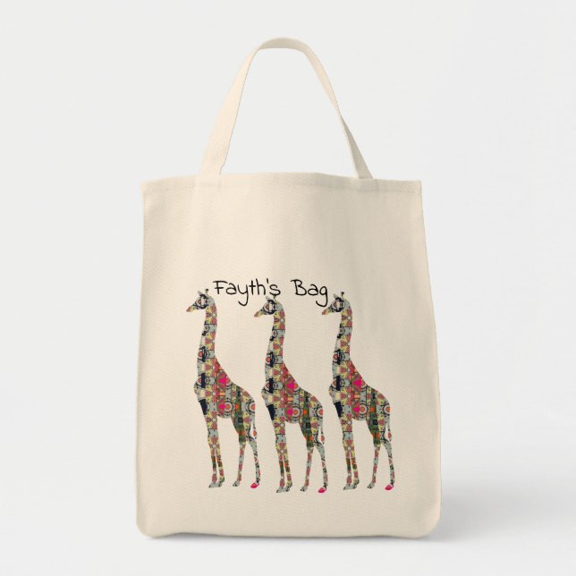 Bolsa Tote Florillas Giraffe Tote Bag (Frente)
