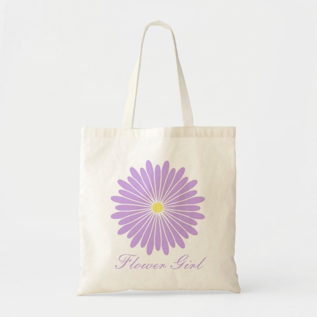 Bolsa Tote Florista roxo (Frente)