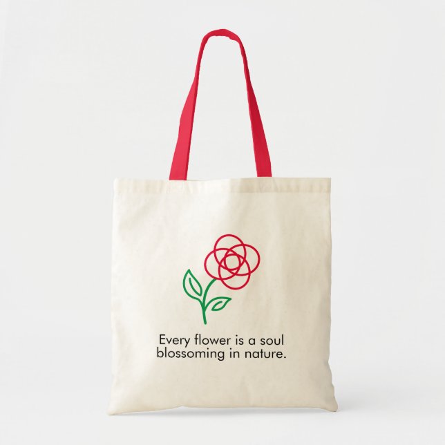 Bolsa Tote Flower (Frente)