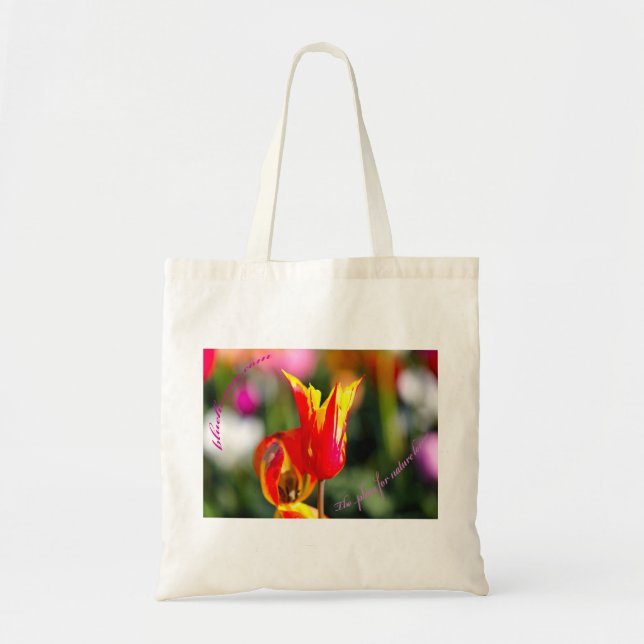 Bolsa Tote flower bag (Frente)