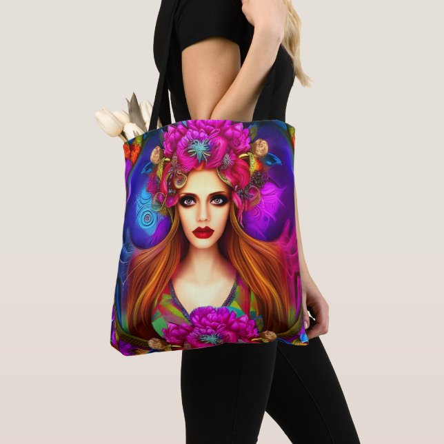 Bolsa Tote Flower Fairy Queen (Close Up)