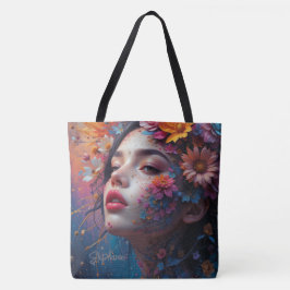 Bolsa Tote Flower Girl Fantasy