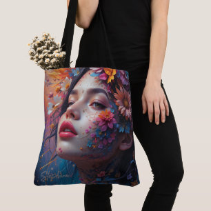 Bolsa Tote Flower Girl Fantasy