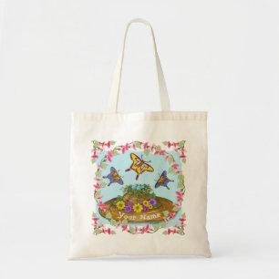 Bolsa Tote Flower Hat Nest