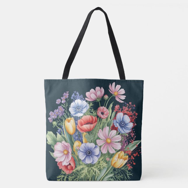 Bolsa Tote Flower of hope (Frente)