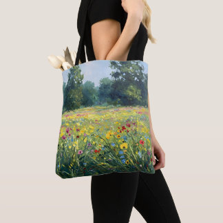 Bolsa Tote Flowered field