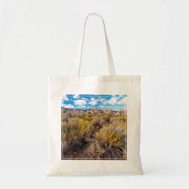 Bolsa Tote Flowers | Blooming Sagebrush California (Frente)