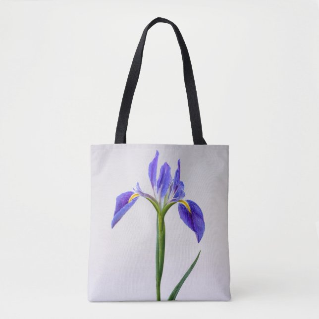 Bolsa Tote Flowers | Purple Iris Flower (Frente)