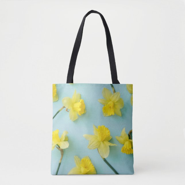 Bolsa Tote Flowers | Yellow Daffodils (Frente)