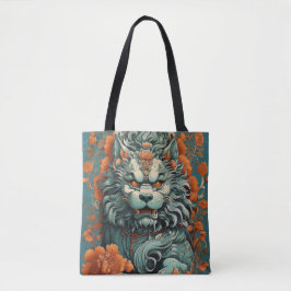 Bolsa Tote Flu Lion of Wisdom