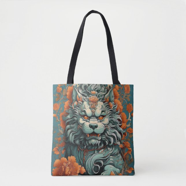 Bolsa Tote Flu Lion of Wisdom (Frente)