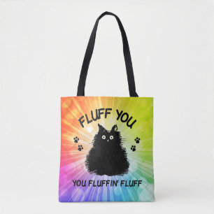 Bolsa Tote Fluff You You Fluffin Fluff Kitty Cat