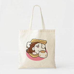 Bolsa Tote Fluffier Tha S’more - Cute Dog and Dessert Pun