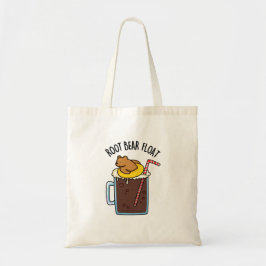 Bolsa Tote Flutuador de Urso de Raiz Piada de Cerveja de Raiz