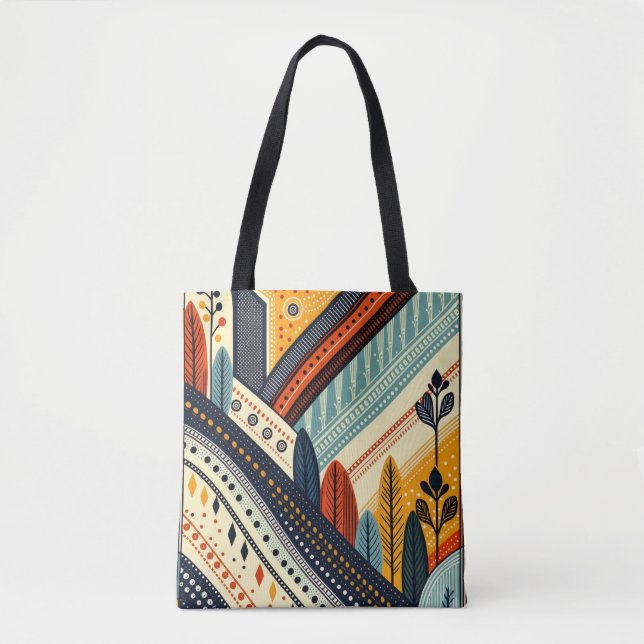 Bolsa Tote Fluxo Paisagístico (Frente)