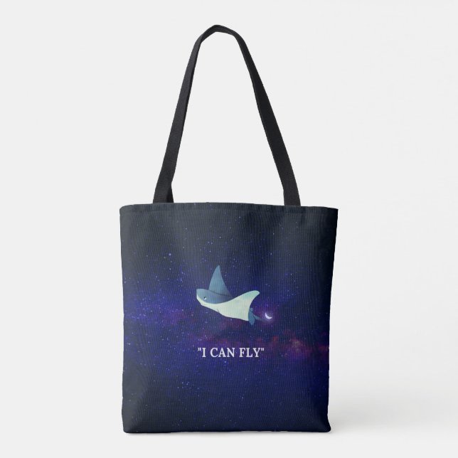Bolsa Tote Flying Stingray (Verso)
