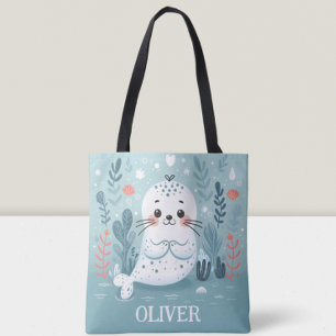 Bolsa Tote Foca Bebê Caprichosa Fofa
