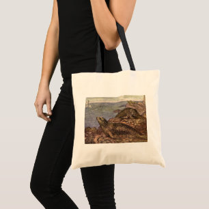 Bolsa Tote Focas, Vida Marinha Antiga Animais Oceânicos