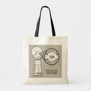 Bolsa Tote Foco Na Fé