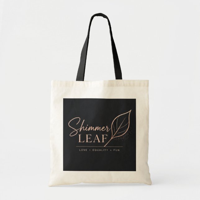Bolsa tote fofa, minimalista e prática (Frente)