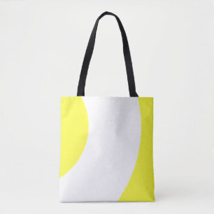 Bolsa Tote Fofo Amarelo e Branco