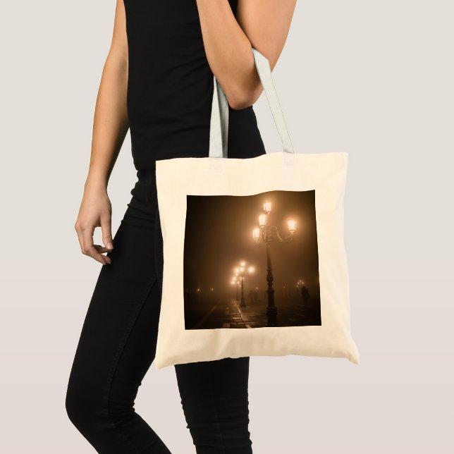 Bolsa Tote Foggy Piazza San Marco, Veneza (Frente (produto))
