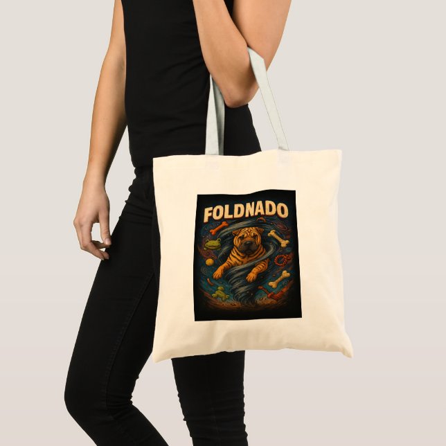 Bolsa Tote Foldnado (Frente (produto))