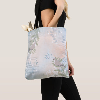 Bolsa Tote Folha botânica moderna do abstrato floral da Tendy