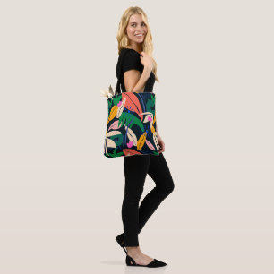 Bolsa Tote Folha colorida, vibrante