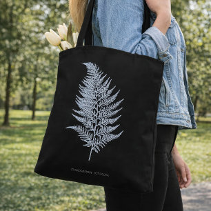 Bolsa Tote Folha de Samambaia Ocre, Gymnogramma Ochracea