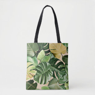 Bolsa Tote Folha floral/havaiana/tropical