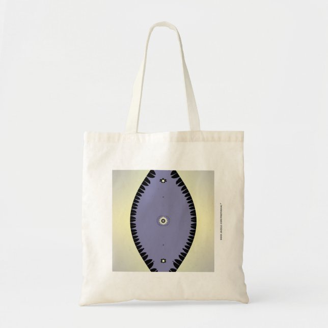 Bolsa Tote Folha Roxa (Frente)