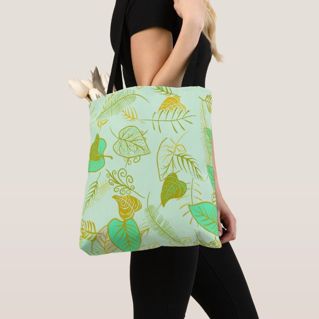 Bolsa Tote Folhagem (Close Up)