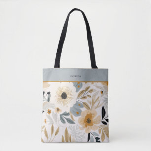 Bolsa Tote Folhagem de Queda de Tendência